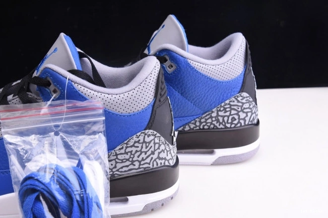 1st Kicks Shoes Jordan AllSeason Royal' Air Retro - 3 CT8532 'Varsity 961 1205